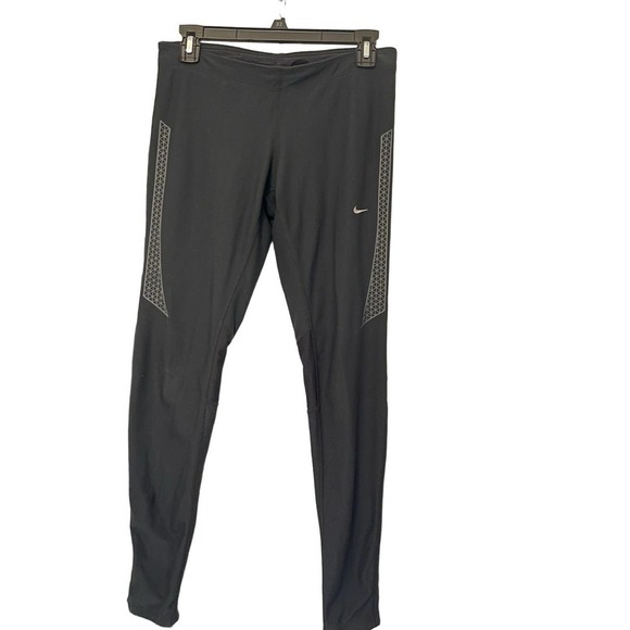 Nike Dri-Fit Women's Running Pants Leggings Size M - Picture 1 of 11
